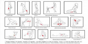 Estirar antes de correr - estiramientos - JARRAS CORTAS | Voyacorrer.com